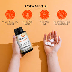 I'm Nutrients Calm Mind watermelon-flavor chewables kids enjoy for easy snacking