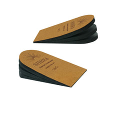 SIIHEA Adjustable Heel Lifts for Shoes, 1/4'' Height Increase Insoles for Achilles Tendonitis, Heel Pain, Leg Length Discrepancy, Plantar Fasciitis, Shoe Lifts (Large (1 Pair), Brown)