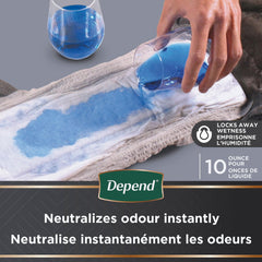 Depend Real Fit Men’s Incontinence Underwear – Maximum Absorbency, Large/X-Large (12ct)