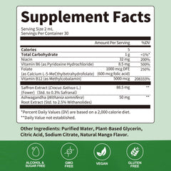 Dropper of iMATCHME methylated B-complex liquid drops for precise dosing and steady focus.