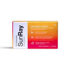 Immunotec Sunray bottle close-up, fast-acting vitamin D delivery