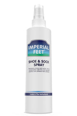 Imperial Feet advanced foot spray bottle keeps feet and shoes fresh.