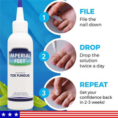 Imperial Feet yellow-nails damage care demonstrates revitalizing brittle nails at home.