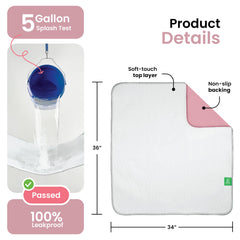 IMPROVIA underpad quick-dry technology keeps surfaces fresh