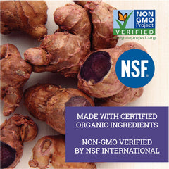 Incas by Asiya Life USDA Organic label highlighting certified quality.