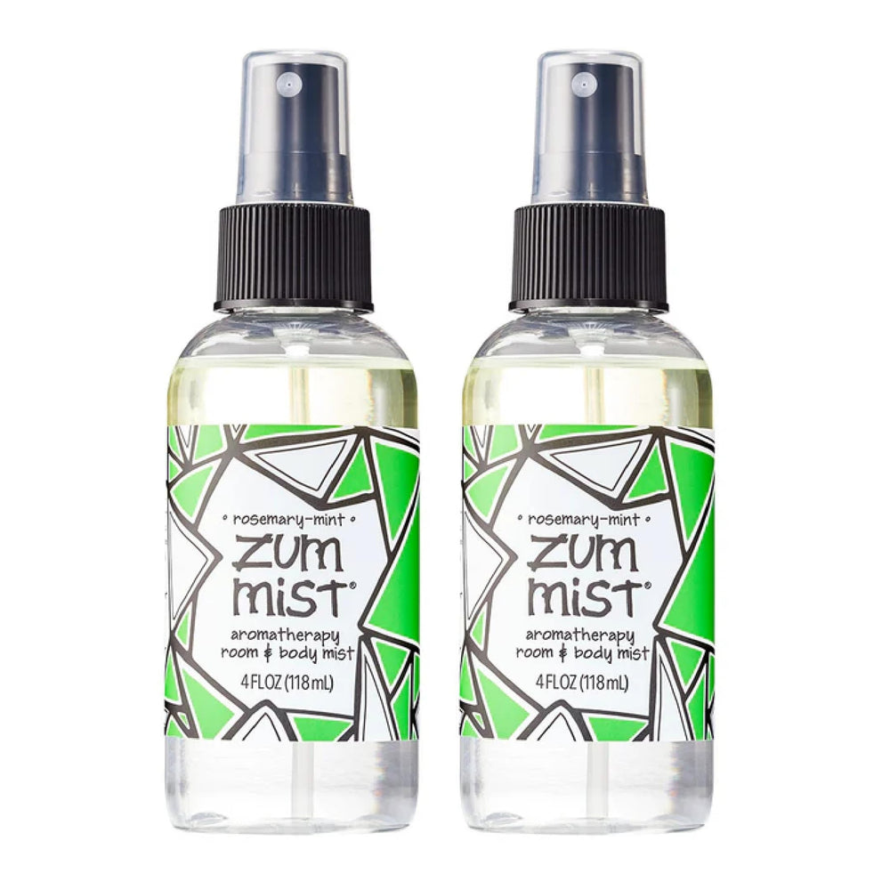 Indigo Wild Zum Mist Rosemary Mint bottle, fresh fragrance for spaces and skin.