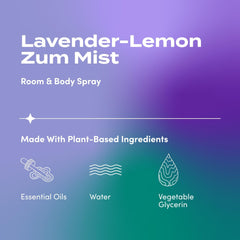 Indigo Wild Zum Mist spray in action brightening a space