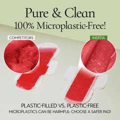 Inertia Prism Red Labocell core delivers fast absorption and dryness.