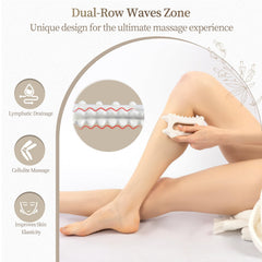 InfiniteRelax lymphatic drainage tool supports gentle puffiness reduction and circulation