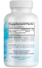 Infusions International SAM-e 1200mg capsule bottle on display supports daily use.