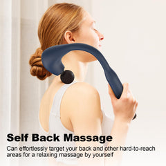 INKEER massage gun with four heads delivers versatile muscle targeting.