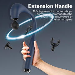 INKEER U-shaped back design guides the spine for targeted muscular relief.