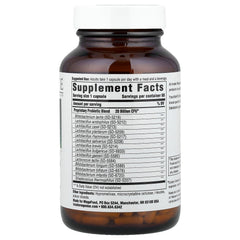 Innate Response Flora 20-14 Ultra capsules close-up showing 20B CFU across 14 strains.
