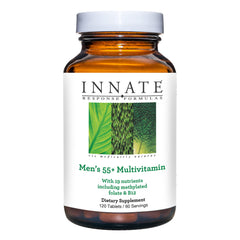 Innate Response Formulas Men’s 55+ multivitamin bottle front for daily wellness