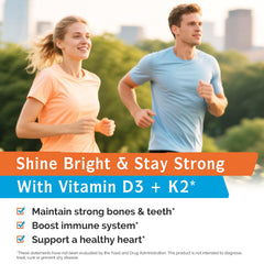 Innate Vitality D3 K2 softgels being poured for convenient daily use