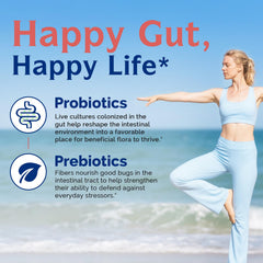 Innate Vitality Daily Probiotics made in USA badge signaling quality.