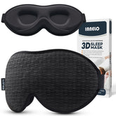 INNELO 3D Contoured Sleep Mask with side-sleeper edge for zero temple pressure and full darkness.