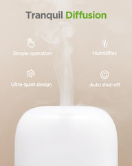 InnoGear 5-in-1 aromatherapy diffuser showcasing versatile modes for mood rituals