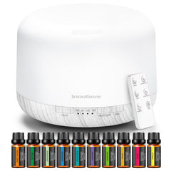 InnoGear aroma diffuser 500ml releasing a gentle room scent diffusion