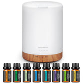 InnoGear 300ml diffuser capacity for extended use and steady mist in any room.