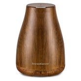 InnoGear essential oil diffuser bronze top view; ideal for compact spaces