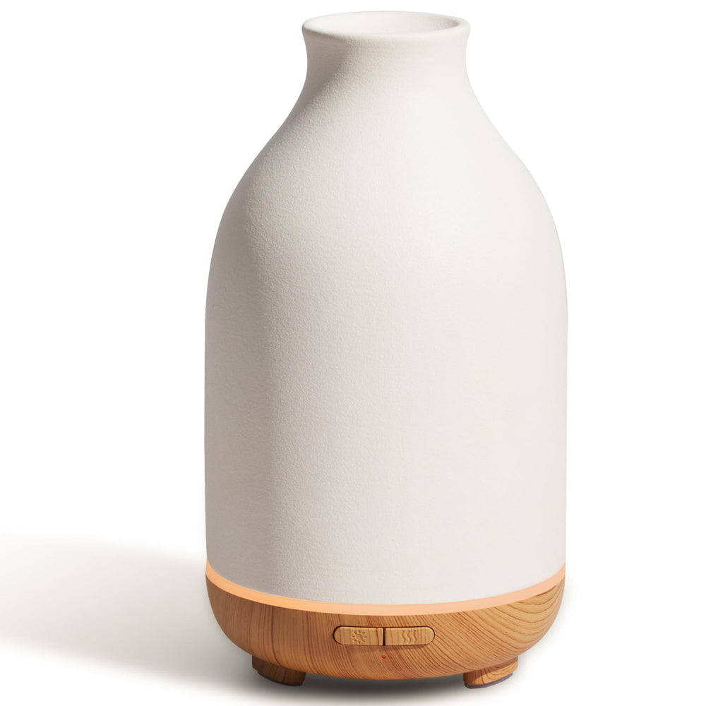 InnoGear diffuser ceramic stone closeup shows premium craftsmanship and fingerprint resistance.