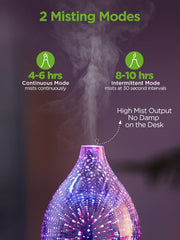 InnoGear diffuser releases upward mist to freshen living spaces