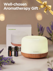 InnoGear 10-oil set offers versatile scents for daily relaxation.