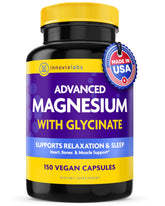 InnovixLabs Advanced Magnesium bottle pour supports a calm evening routine