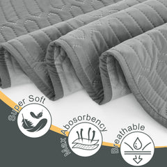 Inooro Underpad waterproof barrier protects mattress from leaks