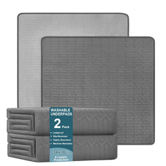 Inooro Washable Underpads top layer is skin-friendly for overnight use.