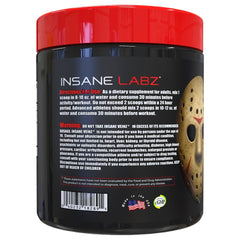 Insane Labz Insane Veinz grape powder scoop, easy to mix for quick nitric oxide support