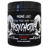 Insane Labz Psychotic Black Edition bottle pour for instant workout energy.