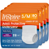 Inspire Protective Underwear with absorbent core for quick moisture lock