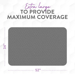Inspire Underpads waterproof bottom layer guards mattresses from leaks.
