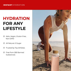 Paloma bottle from Instant Hydration, showcasing convenient hydration on the go.