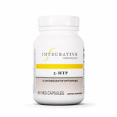 Integrative Therapeutics 5-HTP bottle supports a calm mood and restorative sleep.