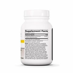 Integrative Therapeutics 5-HTP capsules close-up highlight vegan, dairy-free formulation.