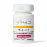 Integrative Therapeutics AllQlear berry chew bottle provides convenient seasonal immune support.