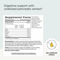 Bio-Zyme undiluted pancreatic extract capsules provide targeted digestive support after meals