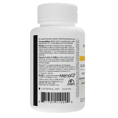 Serving information on the Clin Nutr HP bottle for easy daily dosing.
