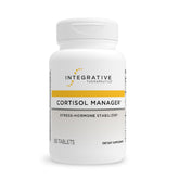 Integrative Therapeutics Cortisol Manager bottle for daily stress support and sleep-friendly routine.