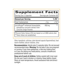 Integrative Therapeutics Curalieve bottle pour illustrates daily use