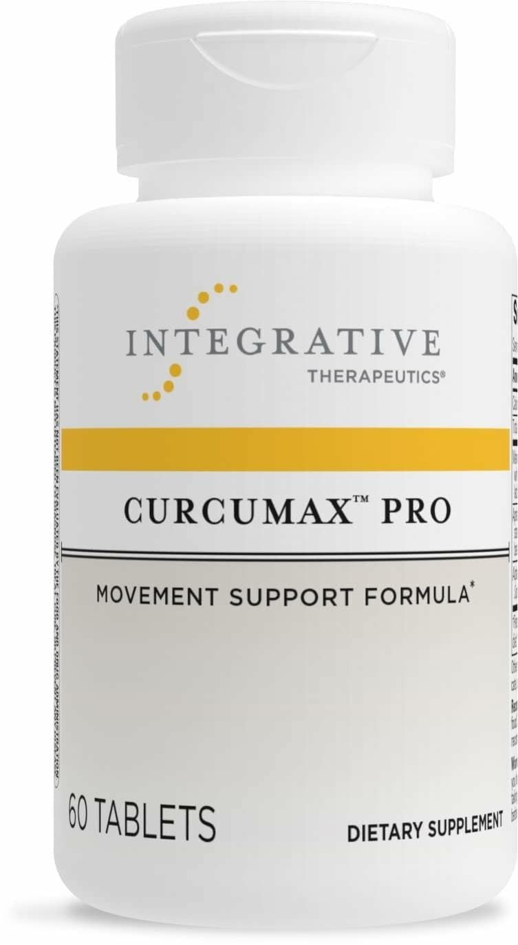Integrative Therapeutics Curcumax Pro bottle front highlighting movement support.