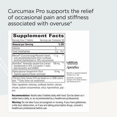 Meriva Curcumin and ApresFlex Boswellia illustration for higher bioavailability.