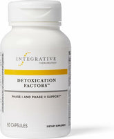 Integrative Therapeutics Detoxification Factors bottle with label for liver support