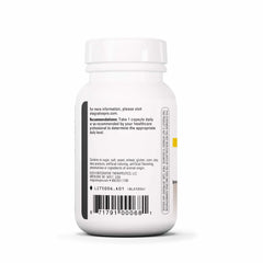 Integrative Therapeutics DHEA-5 label detail shows gluten-free and vegan features.