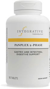 Integrative Therapeutics Panplex 2-Phase bottle front showing two-phase design for digestion