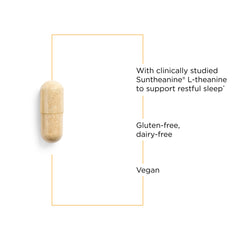 Label detail of Pro-Som showing magnesium and magnolia bark ingredients supporting calm evenings.