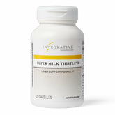 Integrative Therapeutics Super Milk Thistle X bottle for daily liver support and overall wellness.